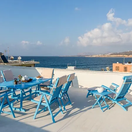 Sea View Penthouse With Roof Garden Apartamento La Canea